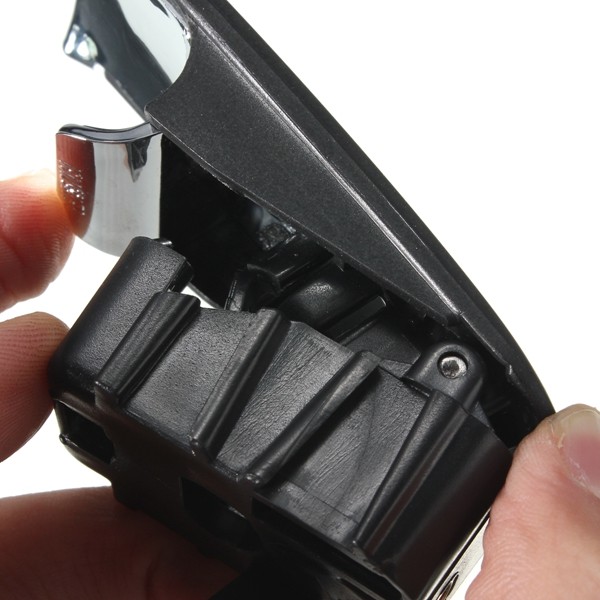 Chrome-Glove-Box-Lock-Lid-Handle-With-Hole-Dark-Grey-For-Audi-A4-8E-B6-B7-1022380