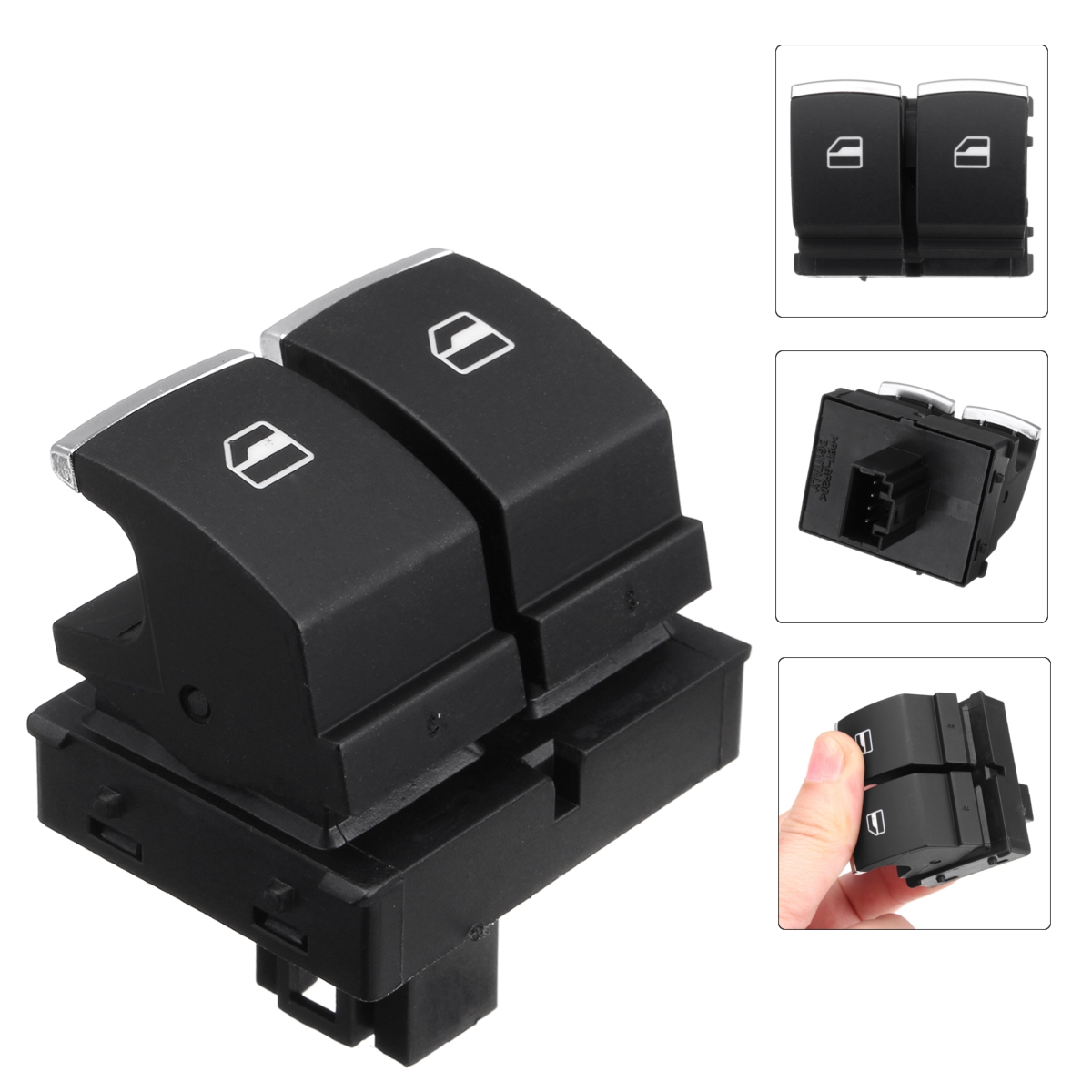 Driver-Side-Electric-Power-Window-Control-Switch-For-VW-Golf-EOS-MK5-MK6-2-Door-1261517