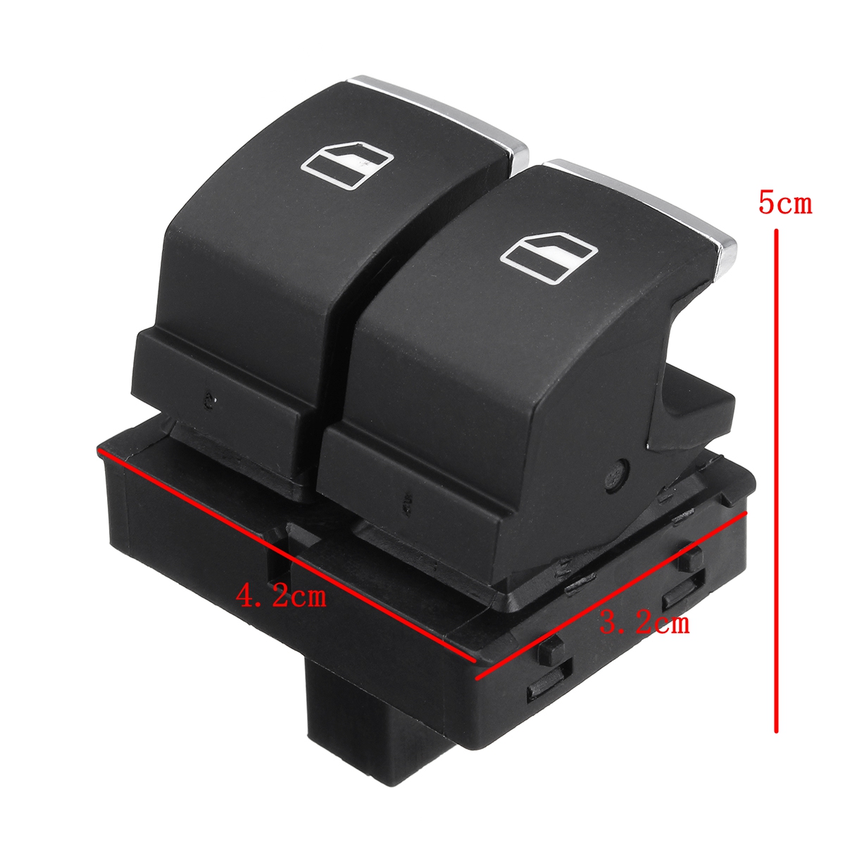 Driver-Side-Electric-Power-Window-Control-Switch-For-VW-Golf-EOS-MK5-MK6-2-Door-1261517