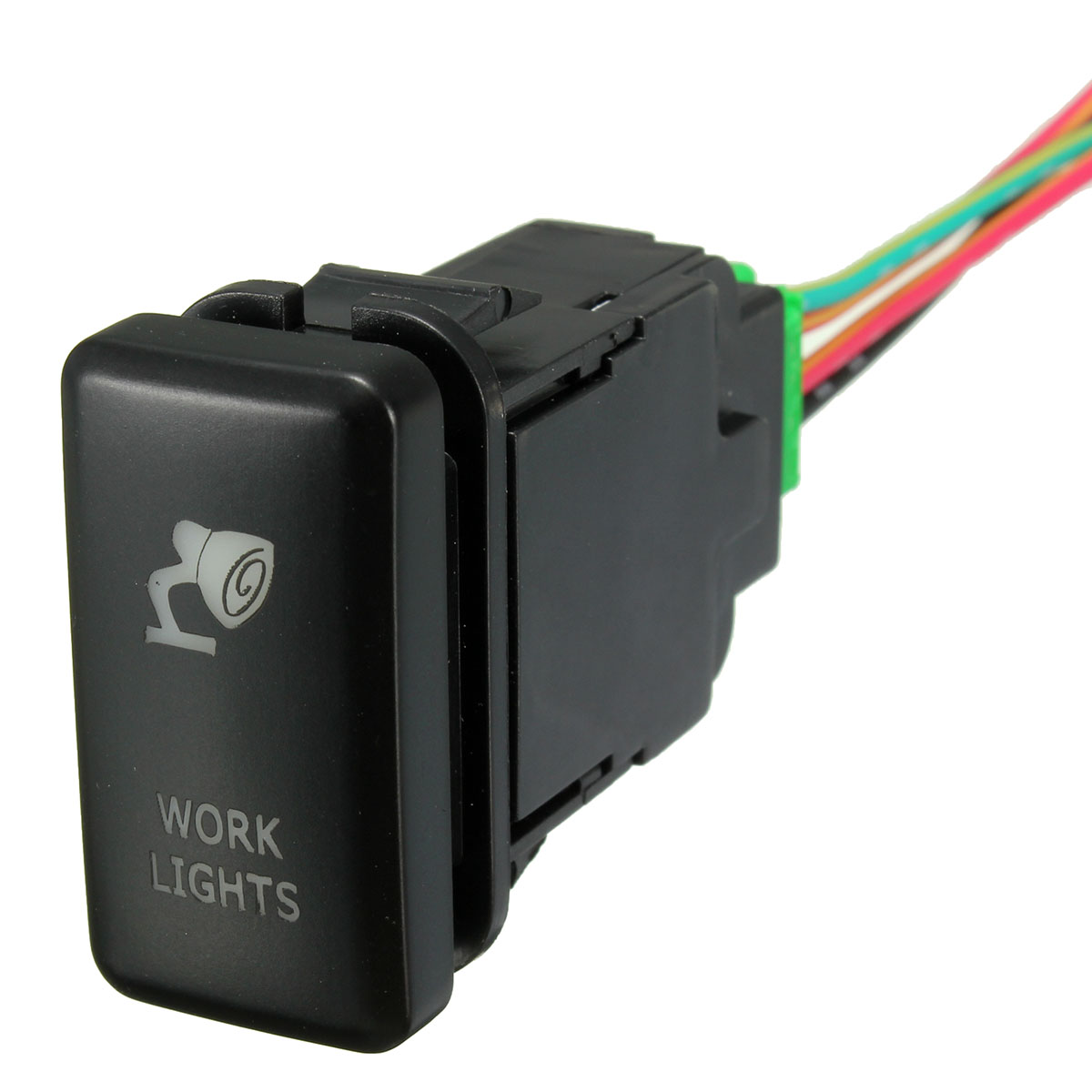 Dual-Blue-LED-Illuminated-Light-Switch-Push-OnOff-12V-For-Toyota-Landcruiser-Hilux-Prado-FJ-Cruiser--1040777