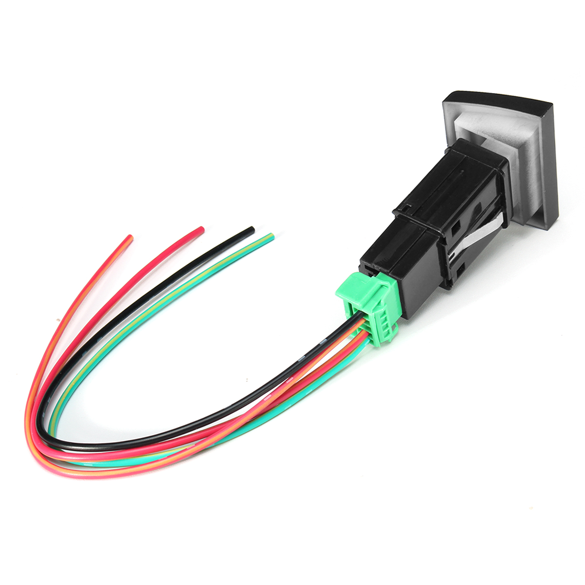 Dual-Red-LED-Push-Switch-SPST-Driving-Spot-Reverse-Light-Lamp-Bar-ON-OF-For-VW-Amarok-1580774