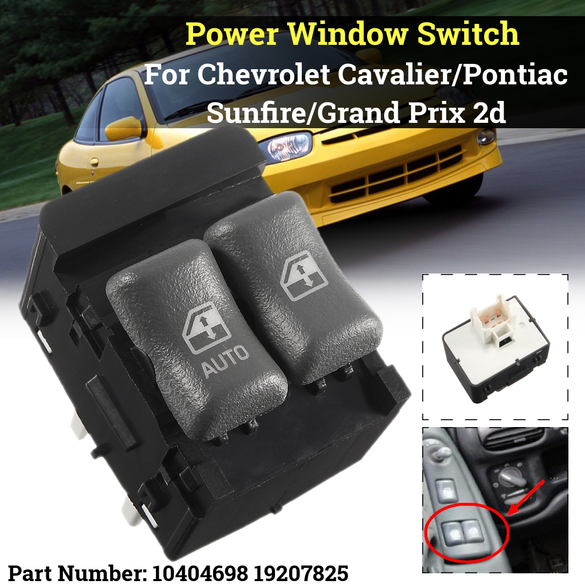 Electric-Power-Master-Window-Switch-For-Chevrolet-Cavalier-2000-2005-2D-10404698-1769120