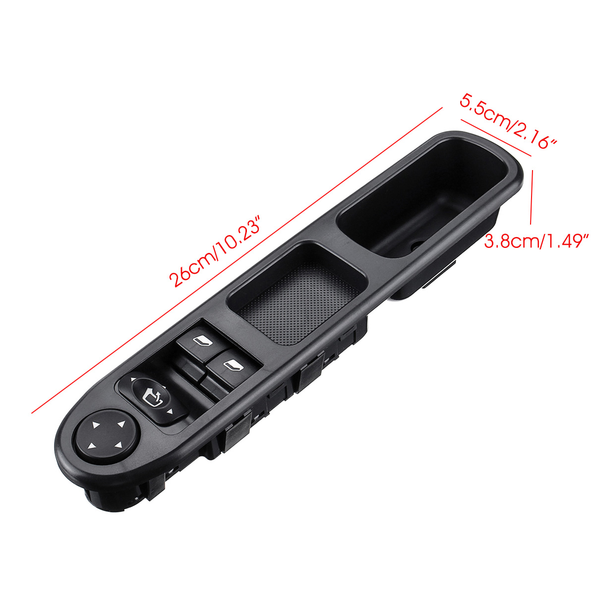 Electric-Power-Window-Mirror-Switch-96351622XT-Driver-Side-For-Peugeot-307-2000-2005-1615585