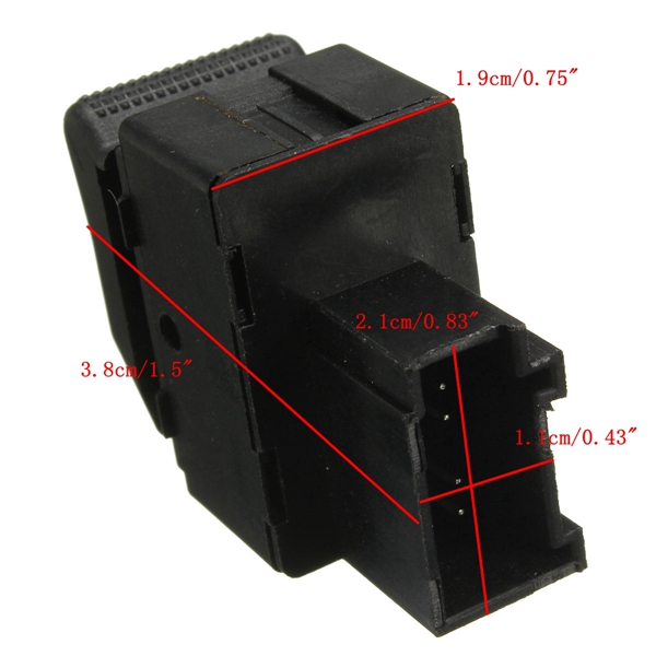 Electric-Window-Control-Switch-Black-for-VW-Polo-Lupo-Seat-Cordoba-Ibiza-997485