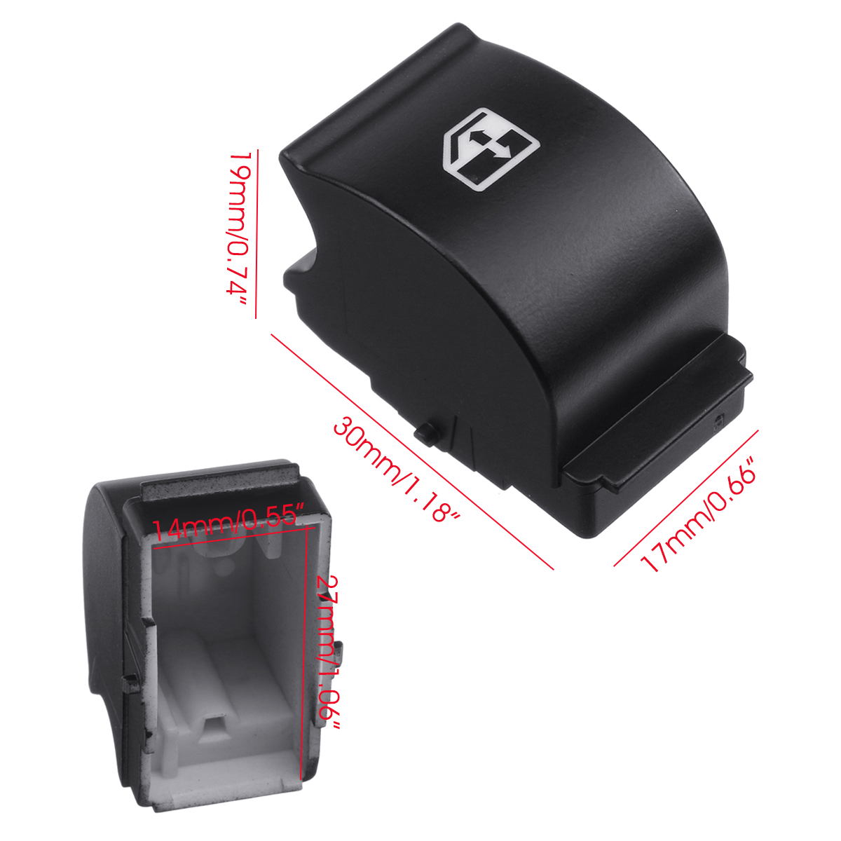 Electric-Window-Control-Switch-Button-Cover-For-Fiat-Ducato-250-2001-2014-Doblo-263-2010-2014-1745406