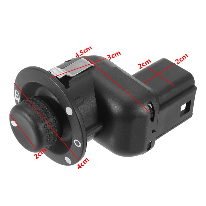 Electric-Wing-Mirror-Switch-Adjuster-Knob-For-Renault-ABS-Plastic-8200109014-1754826
