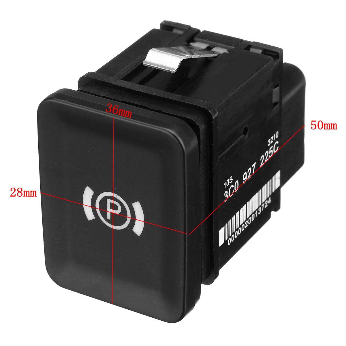 Electronic-Handbrake-Brake-Parking-Car-Switch-3C0927225C-for-VW-Passat-B6-C6-CC-1366760