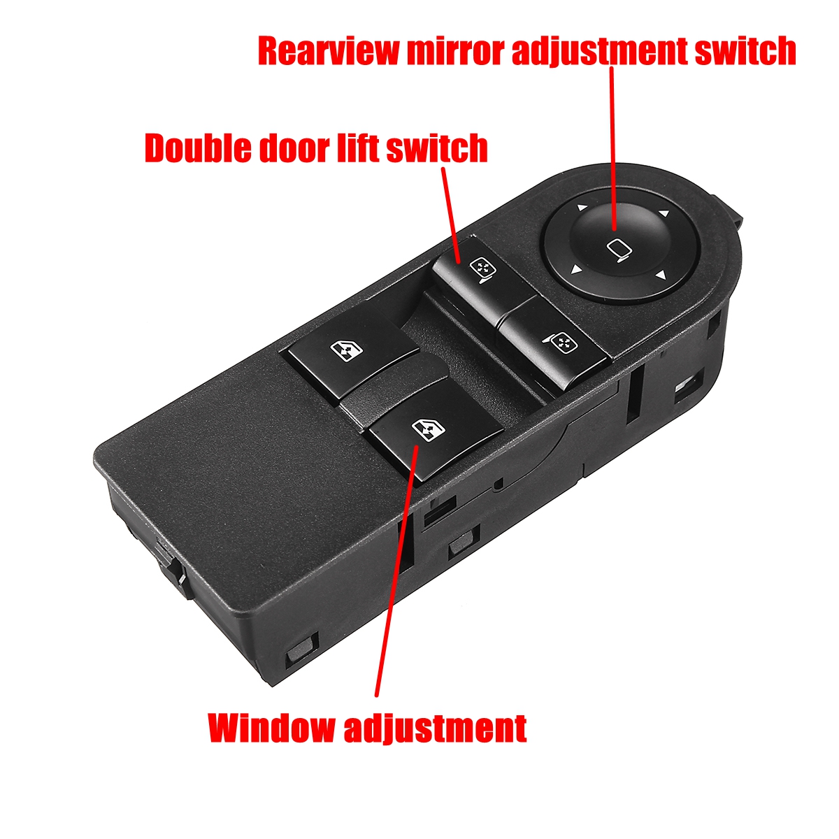 Front-Electric-Window-Mirror-Switch-13228879-For-Vauxhall-Astra-Twintop-Astravan-Zafira-1541844