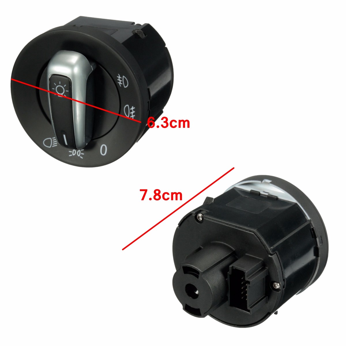 Headlight-Head-Fog-Light-Switch-No-Auto-Function-For-VW-Passat-CC-B6-Jetta-Golf-MK5-MK6-Caddy-Eos-Ti-1730167