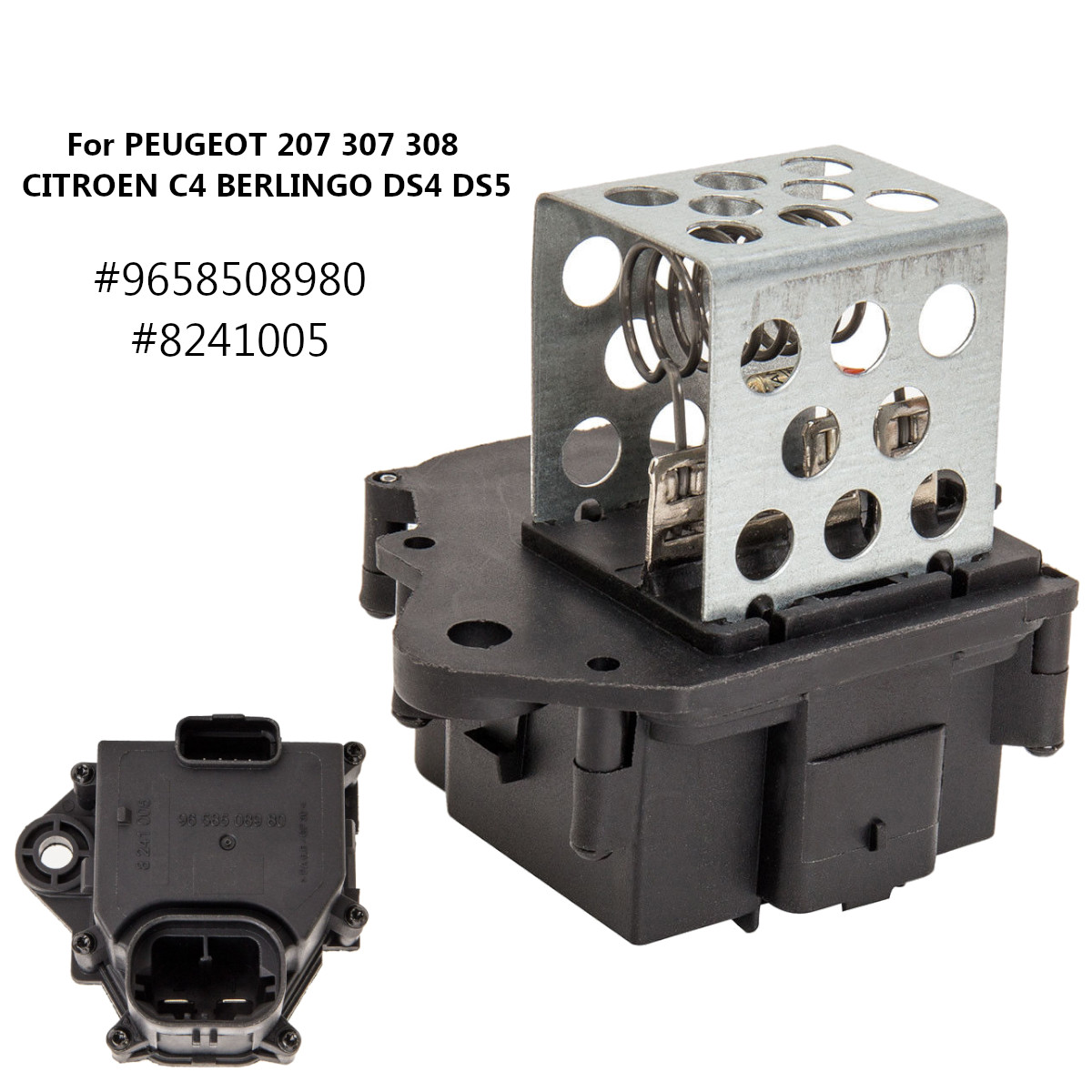Heater-Cooling-Blower-Motor-Resistor-For-PEUGEOT-207-307-308-CITROEN-9658508980--8241005-1588762