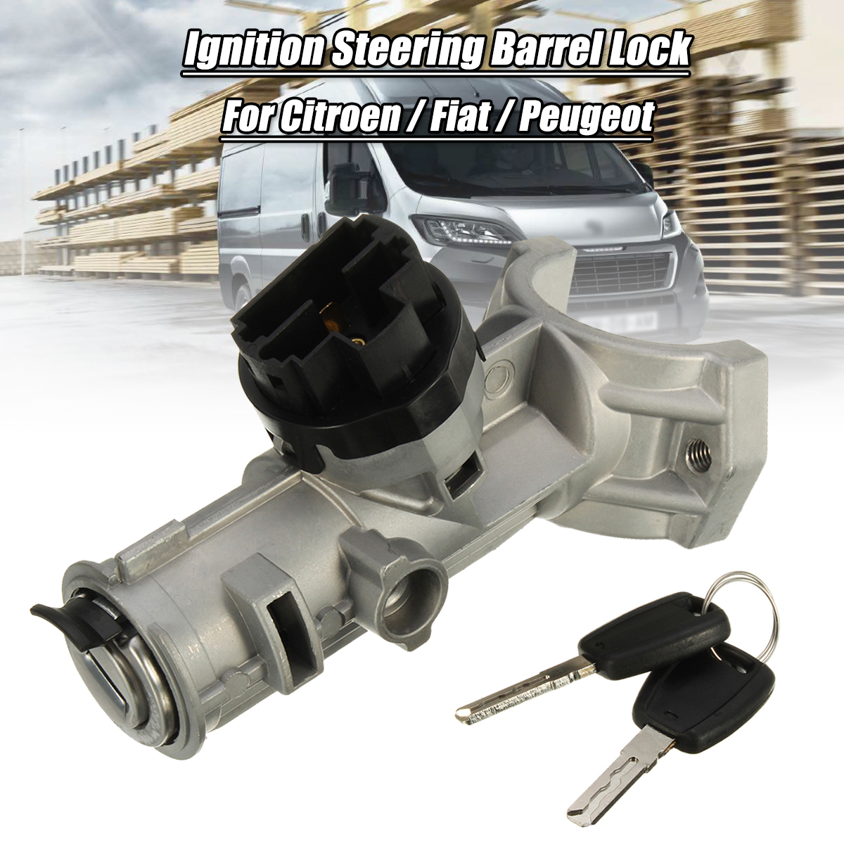 Ignition-Switch-Steering-Barrel-Lock-for-Citroen-Relay-Ducato-Peuge0t-Boxer-1284702