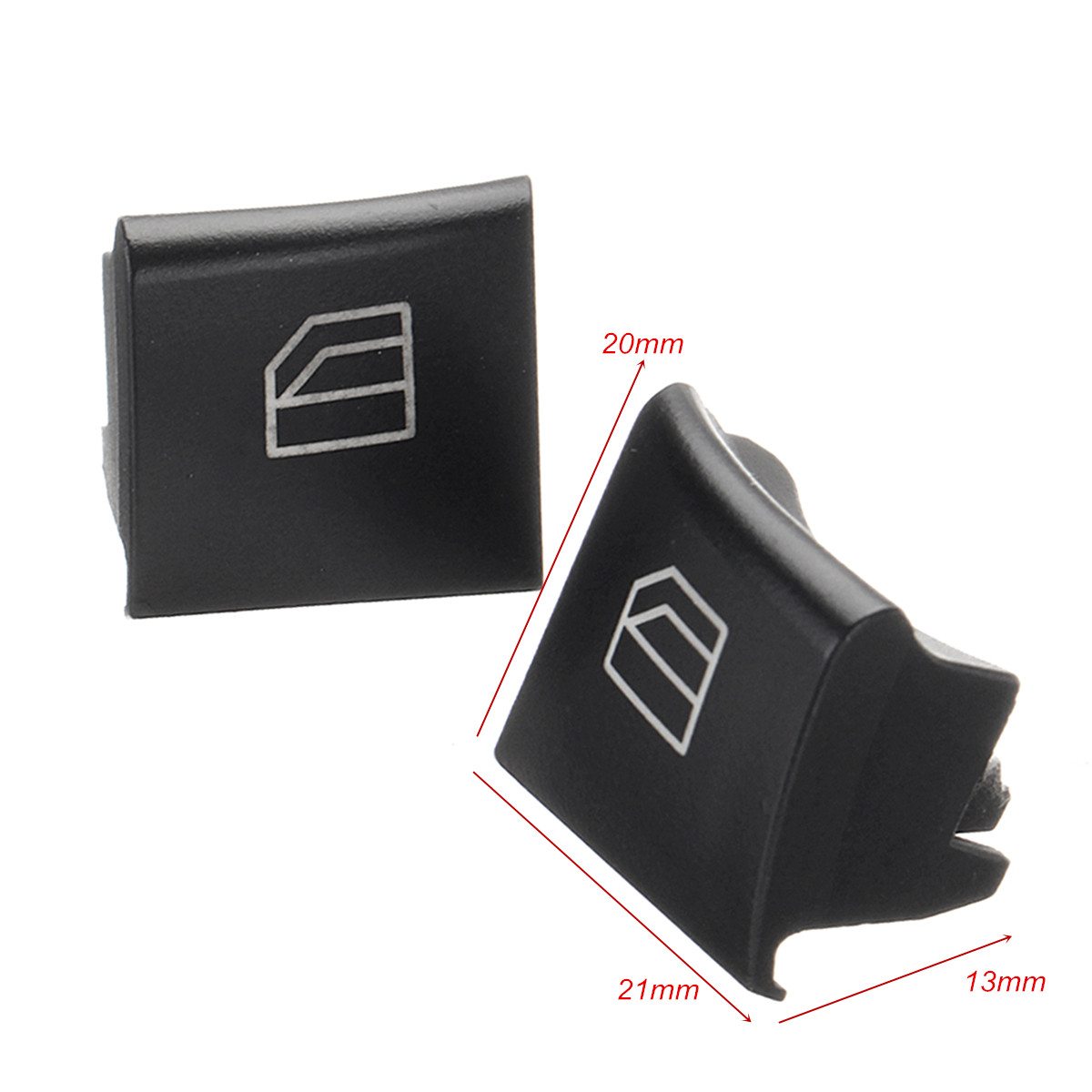 Master-Window-Switch-Repair-Button-Cap-Left-Right-Pair-for-Mercedes-ML-GL-R-Class-W164-X164-W251-1470773