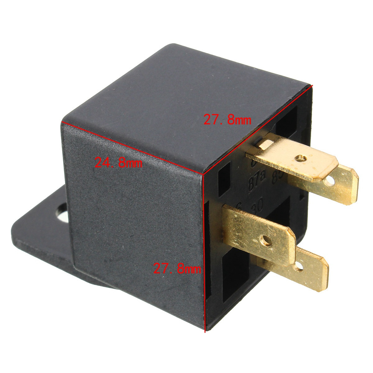 ON-AT-185ordm-OFF-AT-170ordm-Engine-Cooling-Fan-Thermostat-Temp-Switch-Sensor-Relay-Kit-1373022