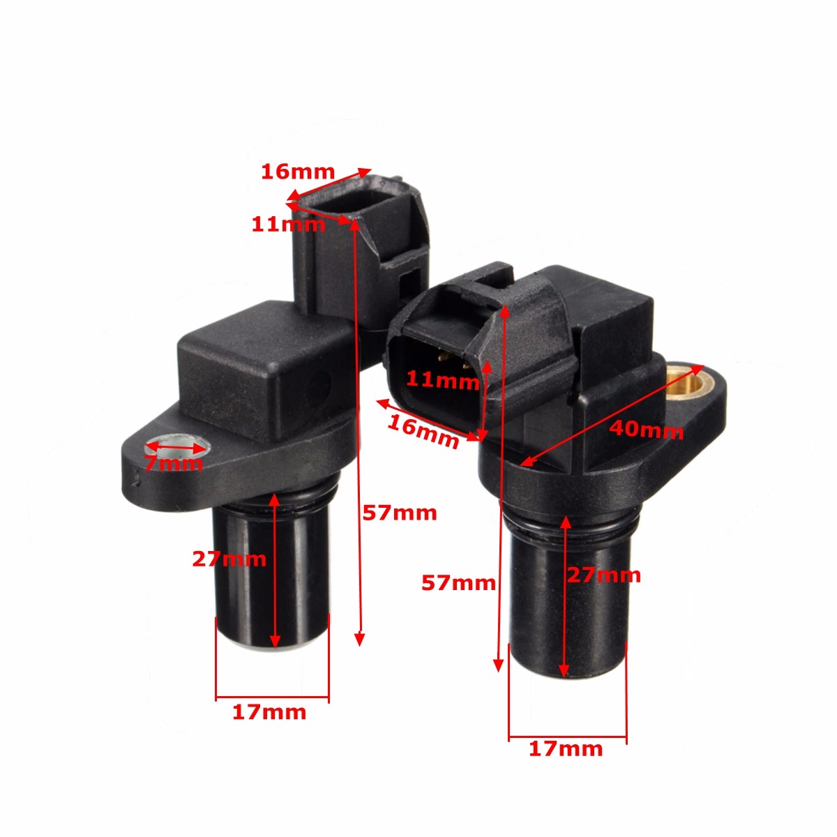 Pair-Transmission-Input-Output-Speed-Sensor-For-Hyundai-KIA-Mitsubishi-Dodge-1052789
