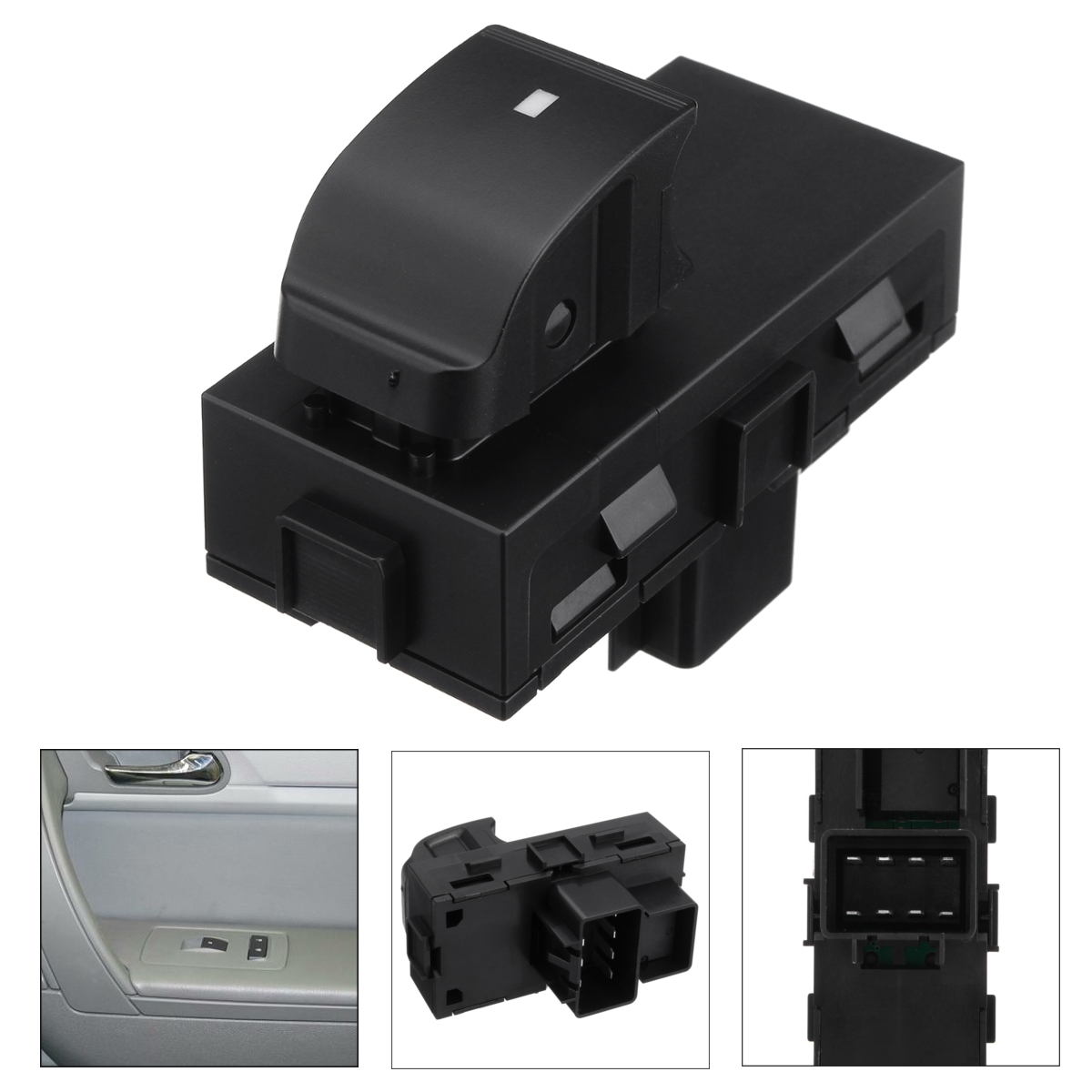 Rear-Left-Or-Right-Power-Window-Switch-For-Chevy-Buick-GMC-Yukon-Sierra-22895545-1261511
