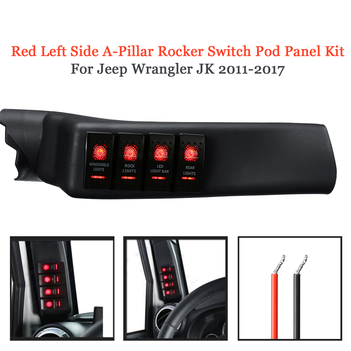 Red-Left-Side-A-Pillar-Switch-Pod-Panel-with-4-Boat-Rocker-Switch-for-Jeep-Wrangler-JK-2011-2017-1574578