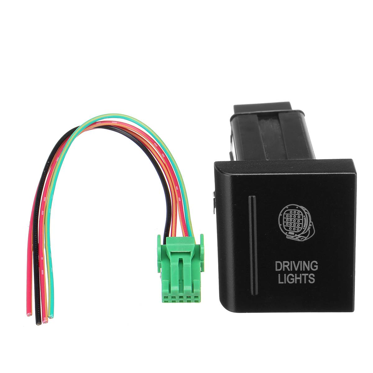 Right-Side-Dual-Red-LED-Push-Switch-SPST-Driving-Spot-Rear-Fog-Light-Lamp-Bar-ON-OF-For-VW-Amarok-1580976