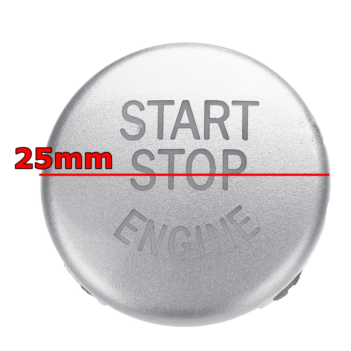 Silver-Start-Stop-Engine-Button-Switch-Cover-For-BMW-X5-X6-E70-E71-E90-E91-E92-E93-1632605