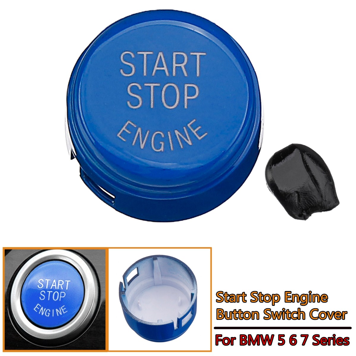 Start-Stop-Engine-Button-Switch-Cover-For-BMW-5-6-7-Series-F01-F02-F10-F11-F12-2009-2013-1792388