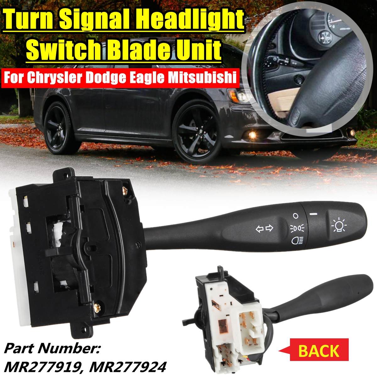 Turn-Signal-Headlight-Switch-Unit-Blinker-Lever-For-Chrysler-For-Dodge-For-Mitsubishi-AM-79790555-MR-1751930