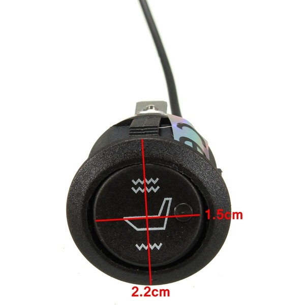 Universal-3-Pins-Round-Heater-Heated-Car-Seat-Rocker-Switch-High-Low-Off-Control-1018805