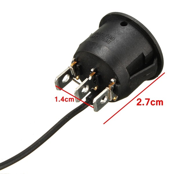 Universal-3-Pins-Round-Heater-Heated-Car-Seat-Rocker-Switch-High-Low-Off-Control-1018805
