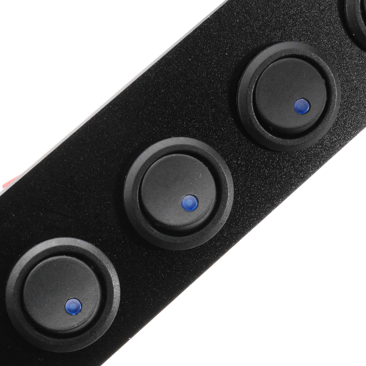 Universal-5-Gang-Round-Dash-Toggle-Rocker-Switch-Panel-for-12V-24V-RV-Boat-Yacht-Marine-1572702