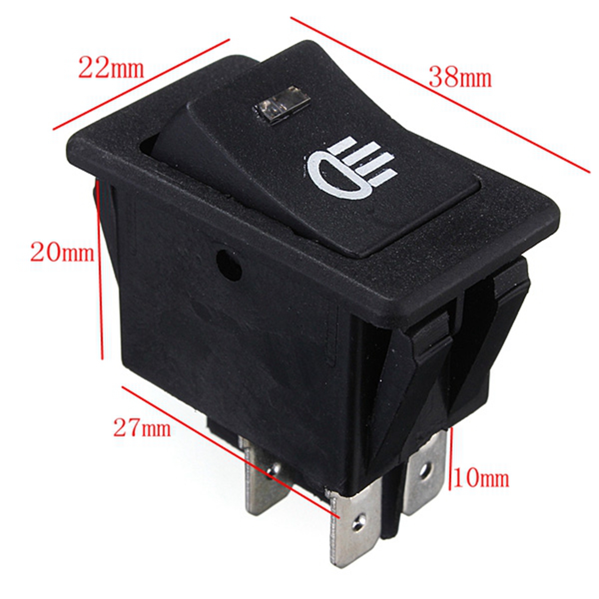 Universal-Car-Boat-Van-Fog-Light-Rocker-Switch-LED-Dash-Dashboard-4Pin-1005755