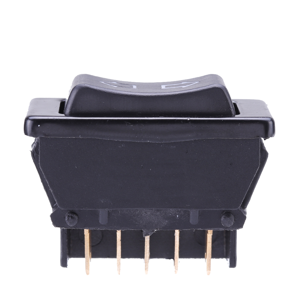 Universal-DPDT-Car-Power-Window-Rocker-Switch-5-Pins-DC-12V-20A-Black-Plastic-917579
