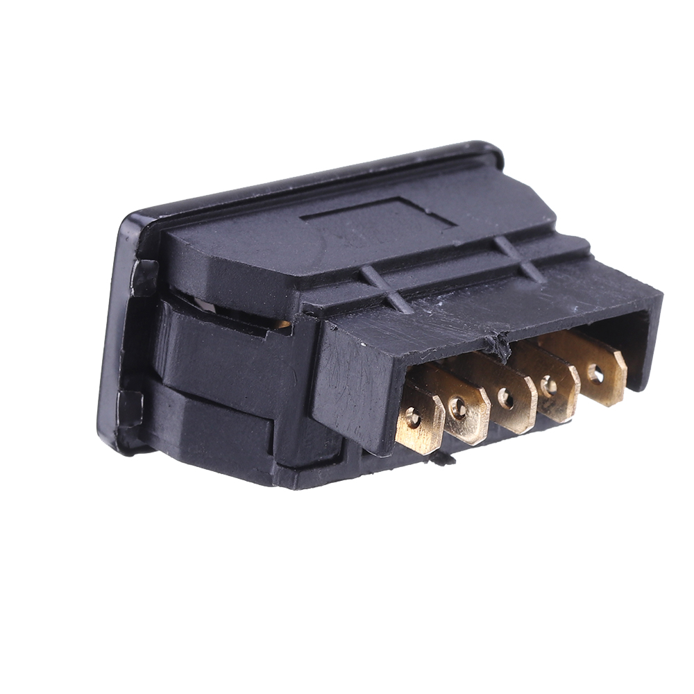 Universal-DPDT-Car-Power-Window-Rocker-Switch-5-Pins-DC-12V-20A-Black-Plastic-917579