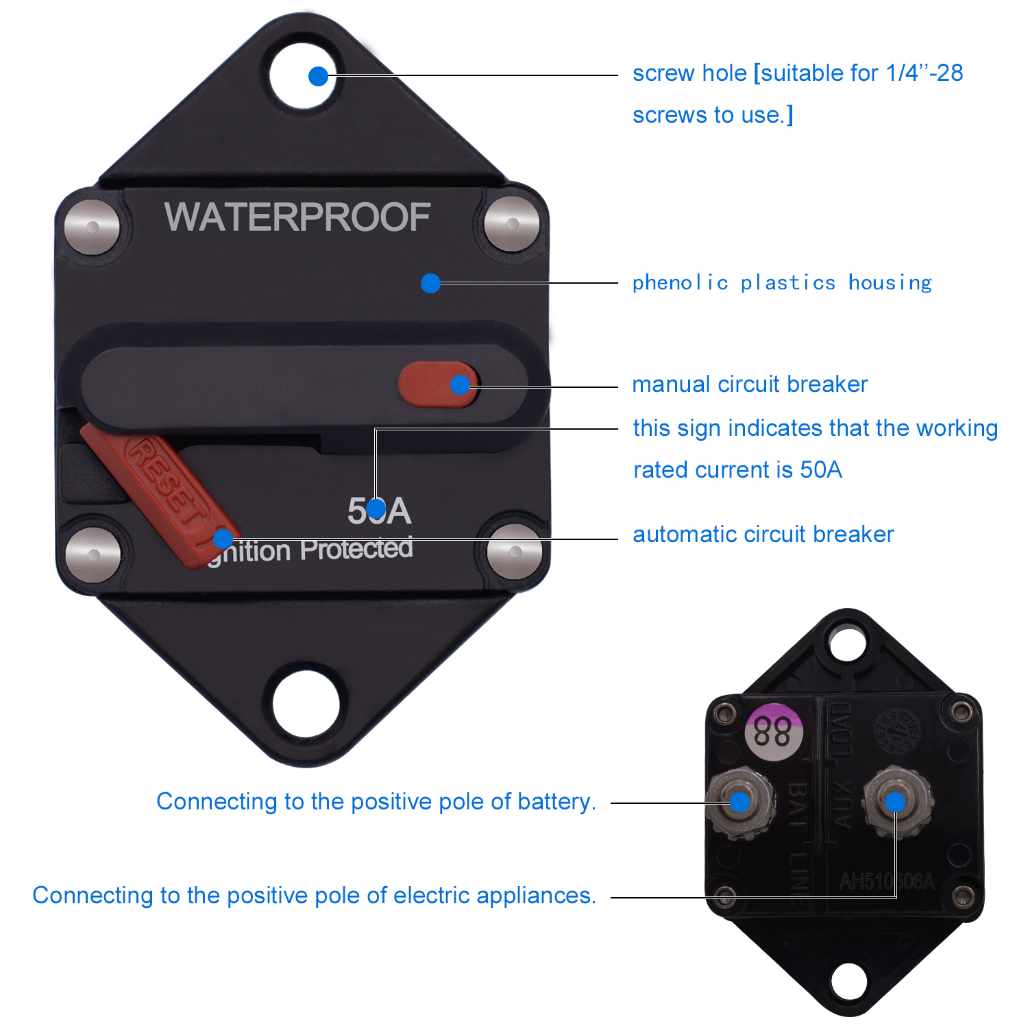 Wupp-Car-Accessories-Can-Switch-Restore-Circuit-Breakers-Manual-Reset-50a-100a-150a-1303851
