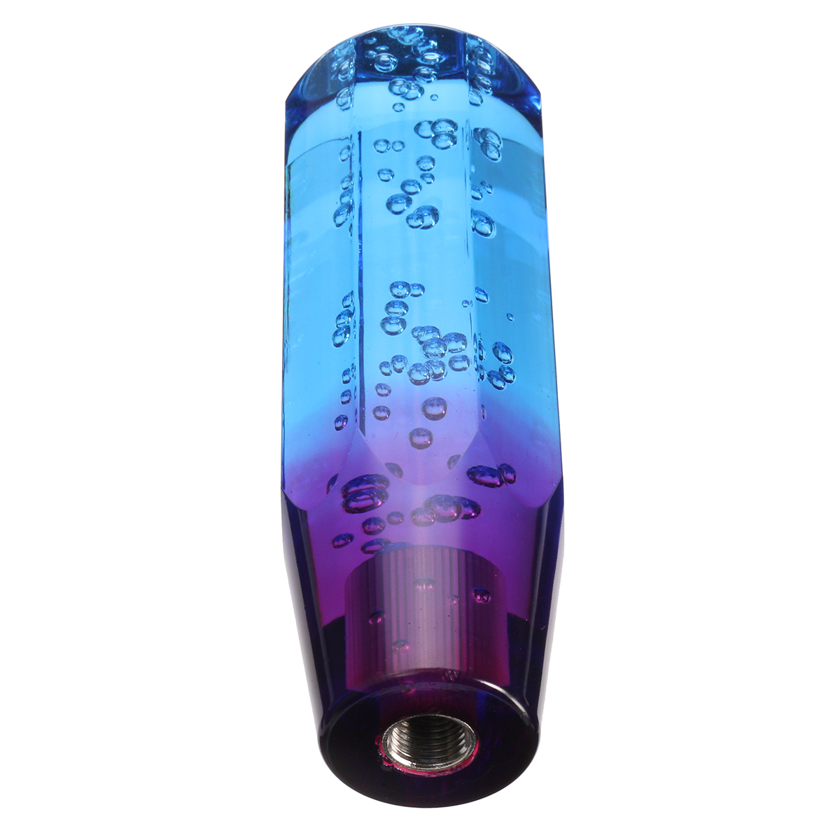 15cm-Transparent-Manual-Diamond-Crystal-Bubble-Styling-Shift-Gear-Knob-Universal-1163263