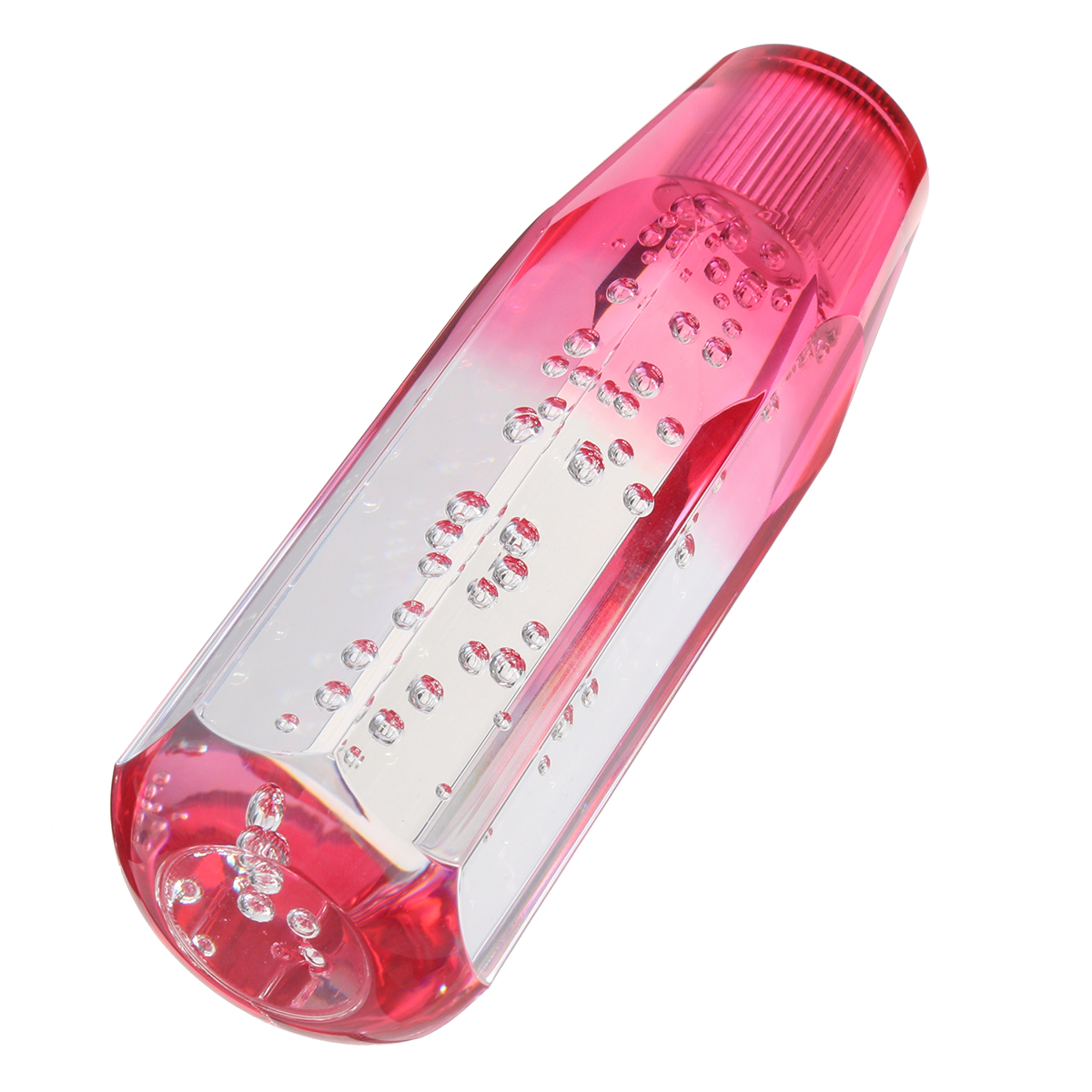 15cm-Transparent-Manual-Diamond-Crystal-Bubble-Styling-Shift-Gear-Knob-Universal-1163263