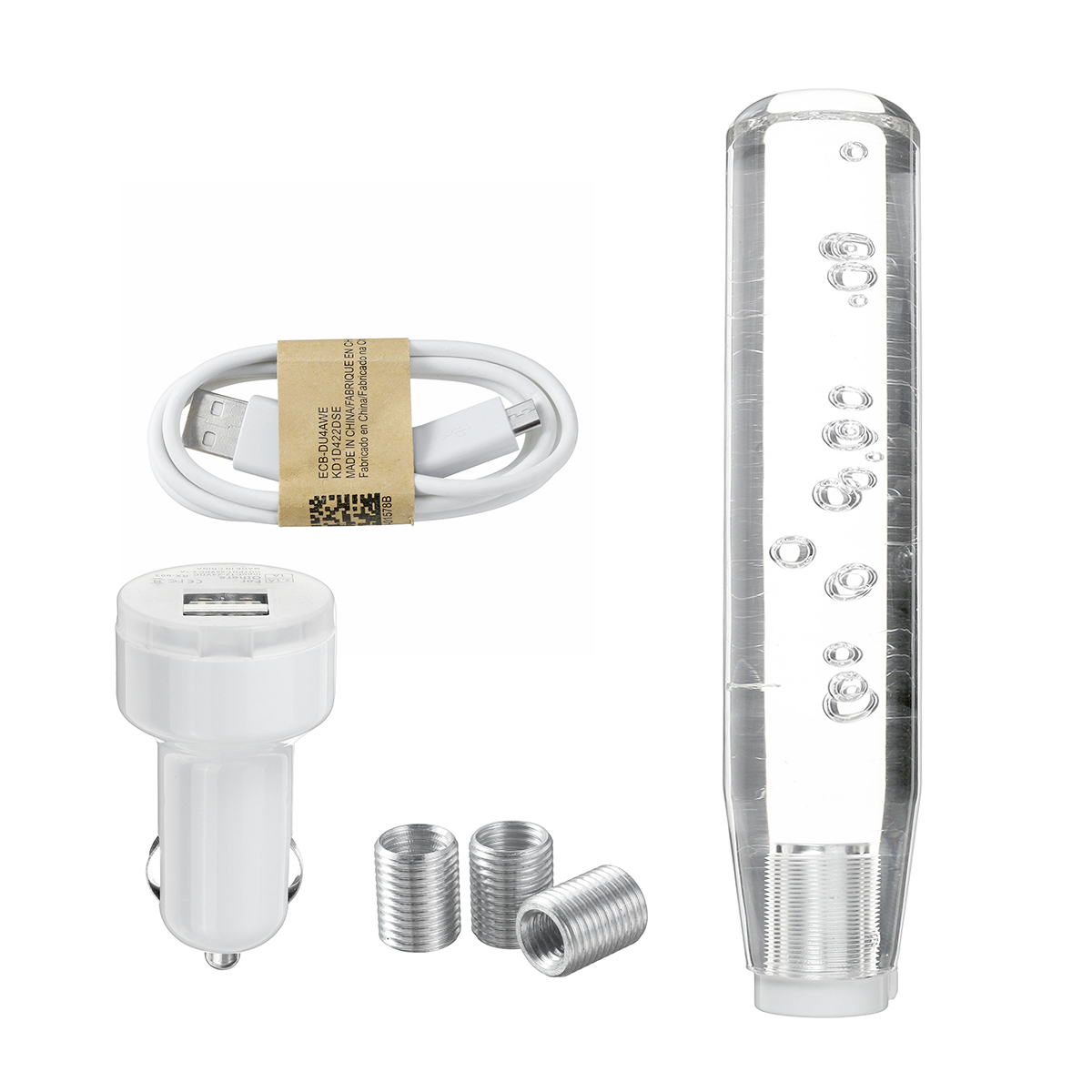 20cm--15cm-12V-Universial-Bubble-LED-Light-Shift-Knob-Gear-Stick-Drift-Shifter-1771301