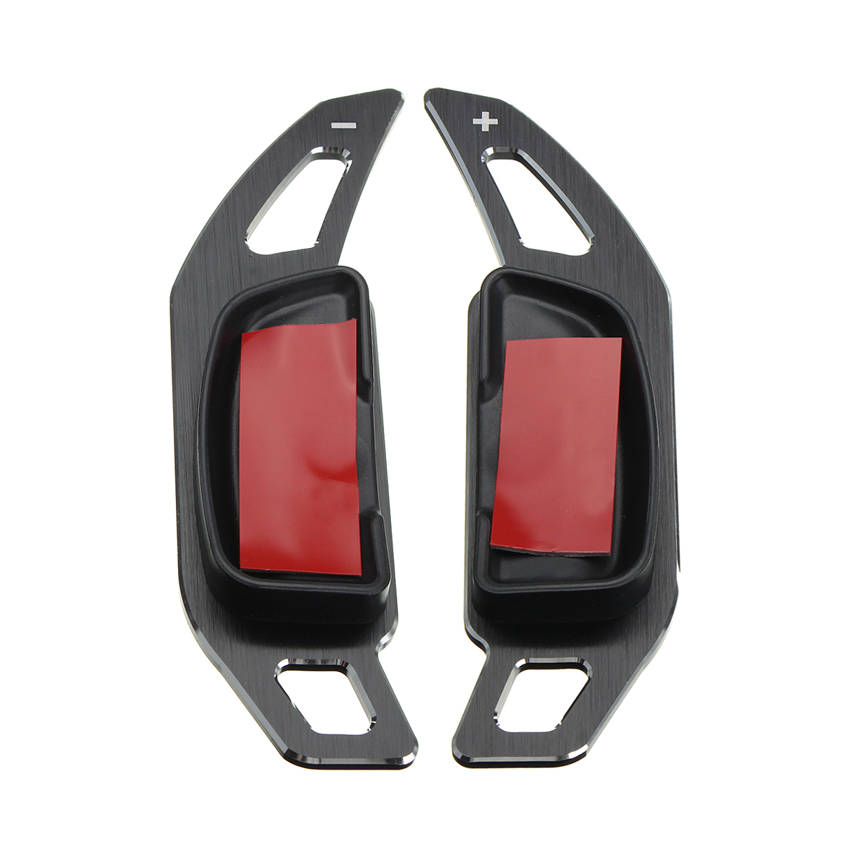2Pcs-Car-Universal-AB-Black-Paddle-Shifter-Extension-For-Benz-C-Class-W204-C180L-C200L-C260L-2008-20-1570105