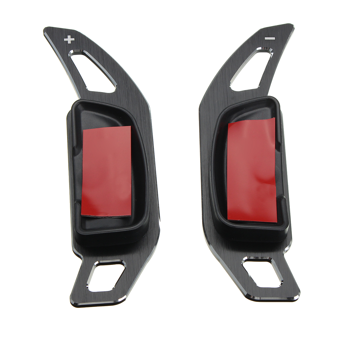 2Pcs-Car-Universal-AB-Black-Paddle-Shifter-Extension-For-Benz-C-Class-W204-C180L-C200L-C260L-2008-20-1570105
