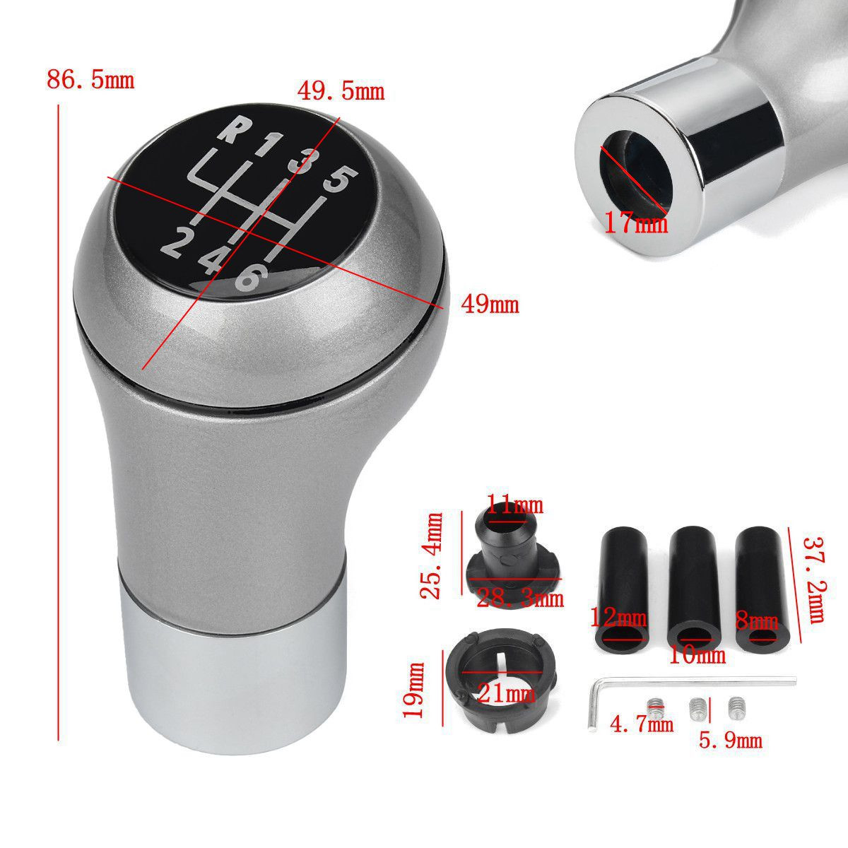 5-6-Speed-Manual-Gear-Shift-Knob-Shifter-For-BMW-3-5-6-Series-E30-E34-E36-E38-E39-E46-E60-E90-1351486