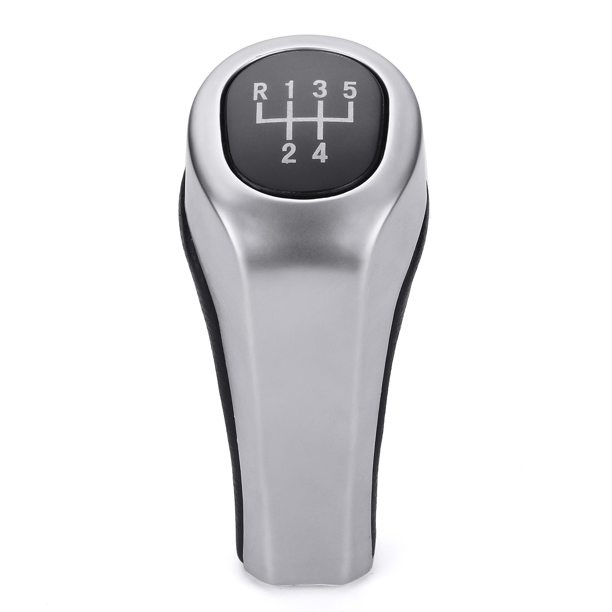 5-6-Speed-PU-Leather-Chrome-Manual-Gear-Shift-Knob-For-BMW-E90-E91-E92-X1-X3-X5-1384407