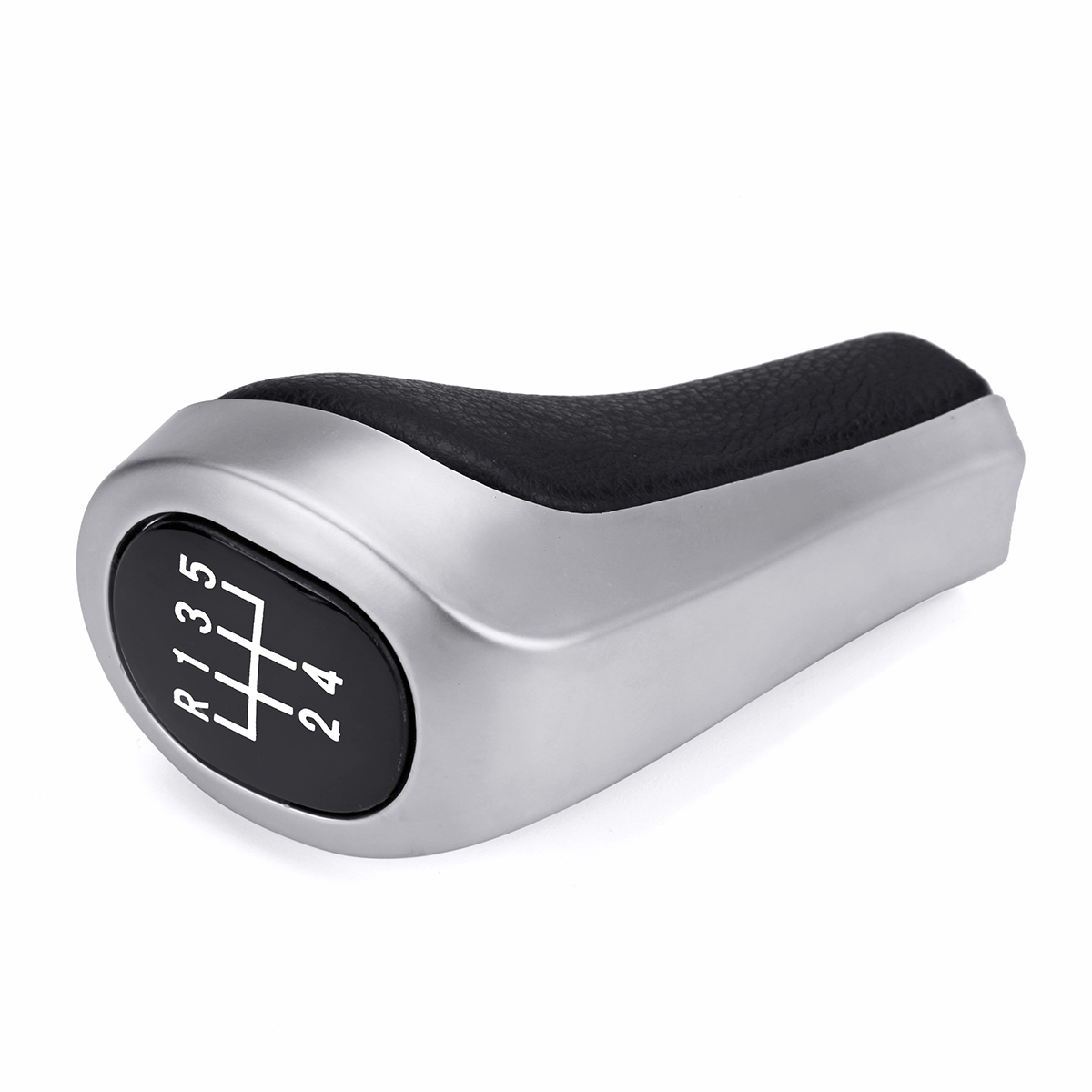 5-6-Speed-PU-Leather-Chrome-Manual-Gear-Shift-Knob-For-BMW-E90-E91-E92-X1-X3-X5-1384407