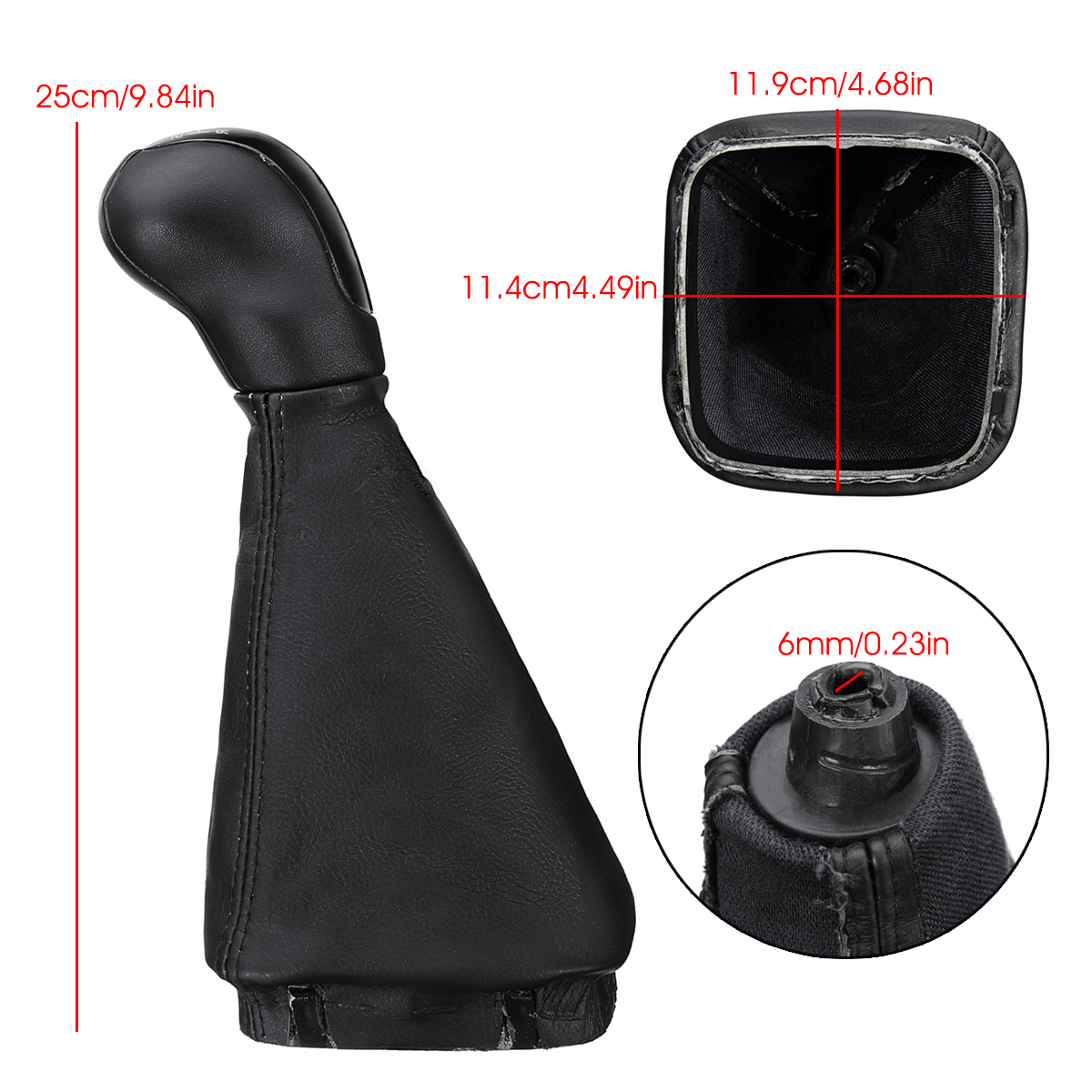 5-Speed-Car-Gear-Shift-Knob-Gaiter-Boot-For-Mercedes-Benz-W168-A-Class-1997-2004-1638746