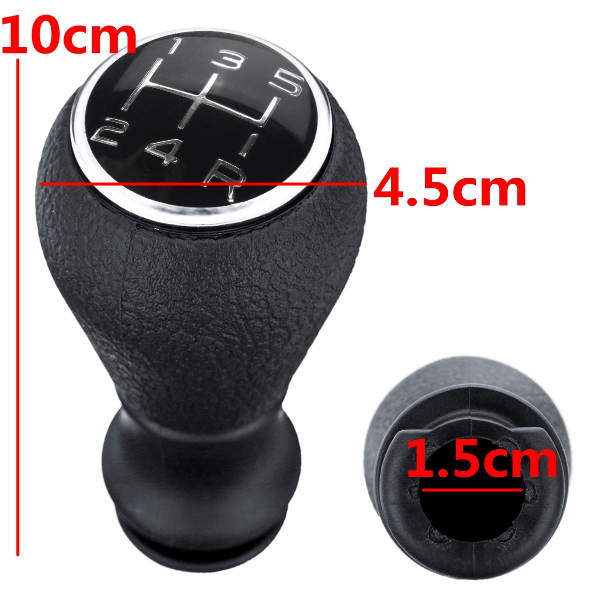 5-Speed-Gear-Knob-Head-Stick-Shift-Knob-Plastic-For-Peugeot-106-107-206-207-306-307-308-1426166