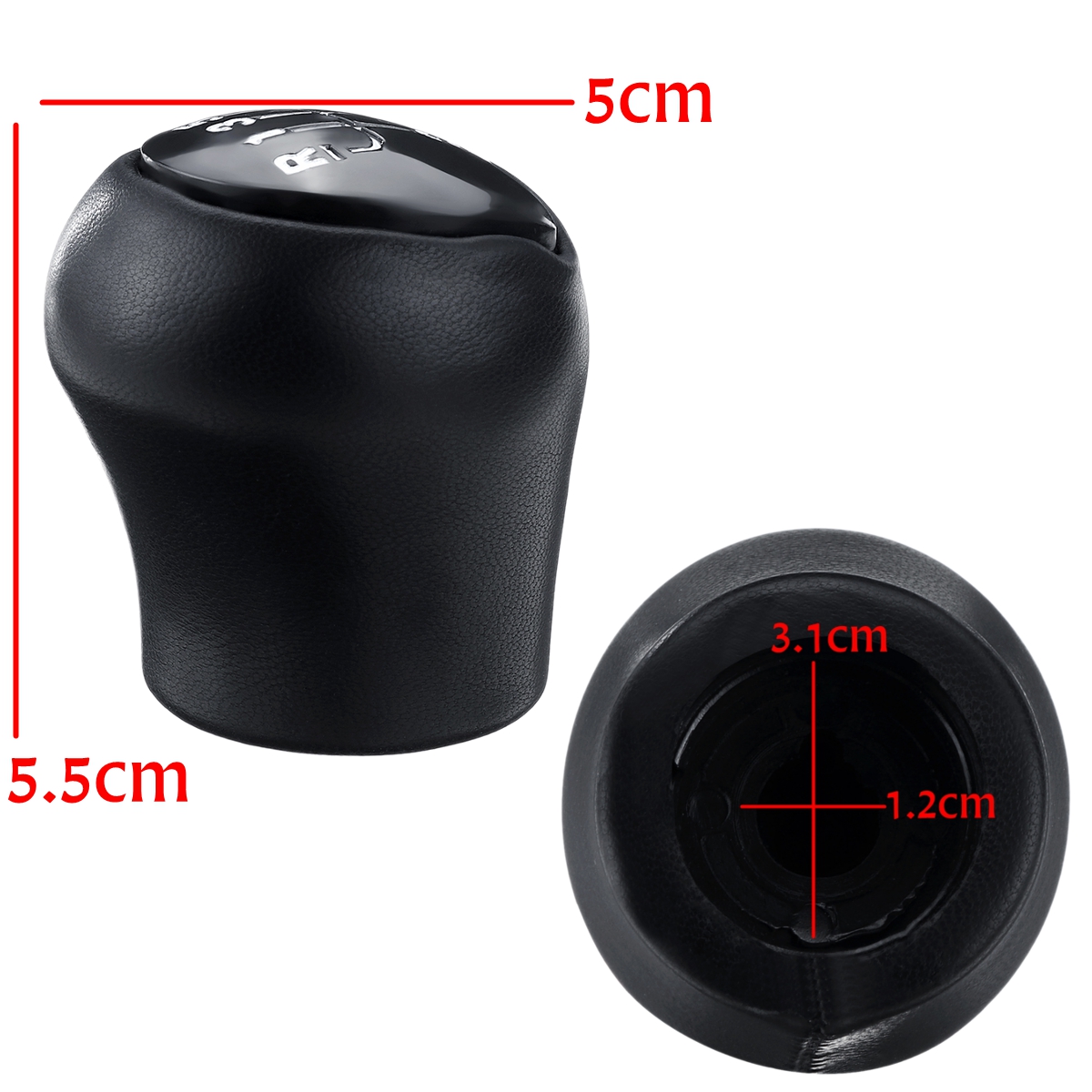 5-Speed-Gear-Shift-Knob-Head-Black-For-Renault-Clio-Kangoo-Megane-Scenic-Twingo-Dacia-Logan-1584334