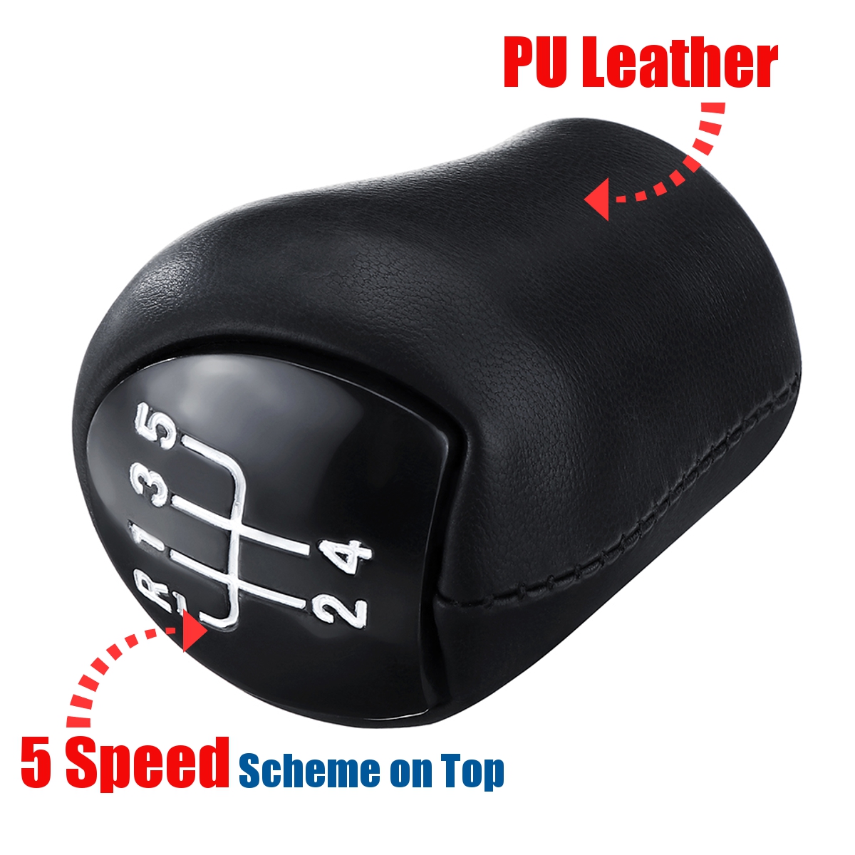 5-Speed-Gear-Shift-Knob-Head-Black-For-Renault-Clio-Kangoo-Megane-Scenic-Twingo-Dacia-Logan-1584334