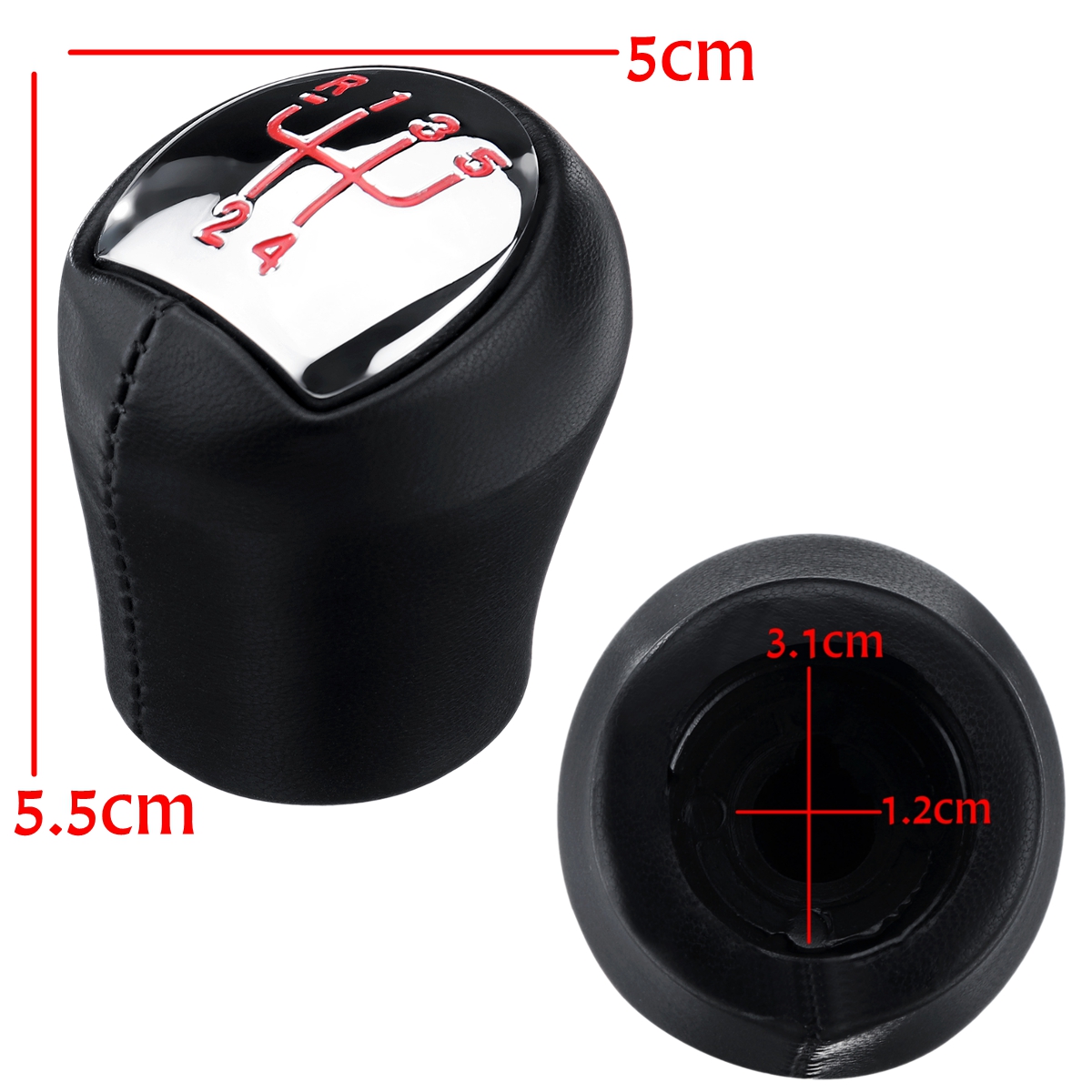 5-Speed-Gear-Shift-Knob-Head-For-Renault-Clio-Kangoo-Megane-Scenic-Twingo-Dacia-Logan-1584294