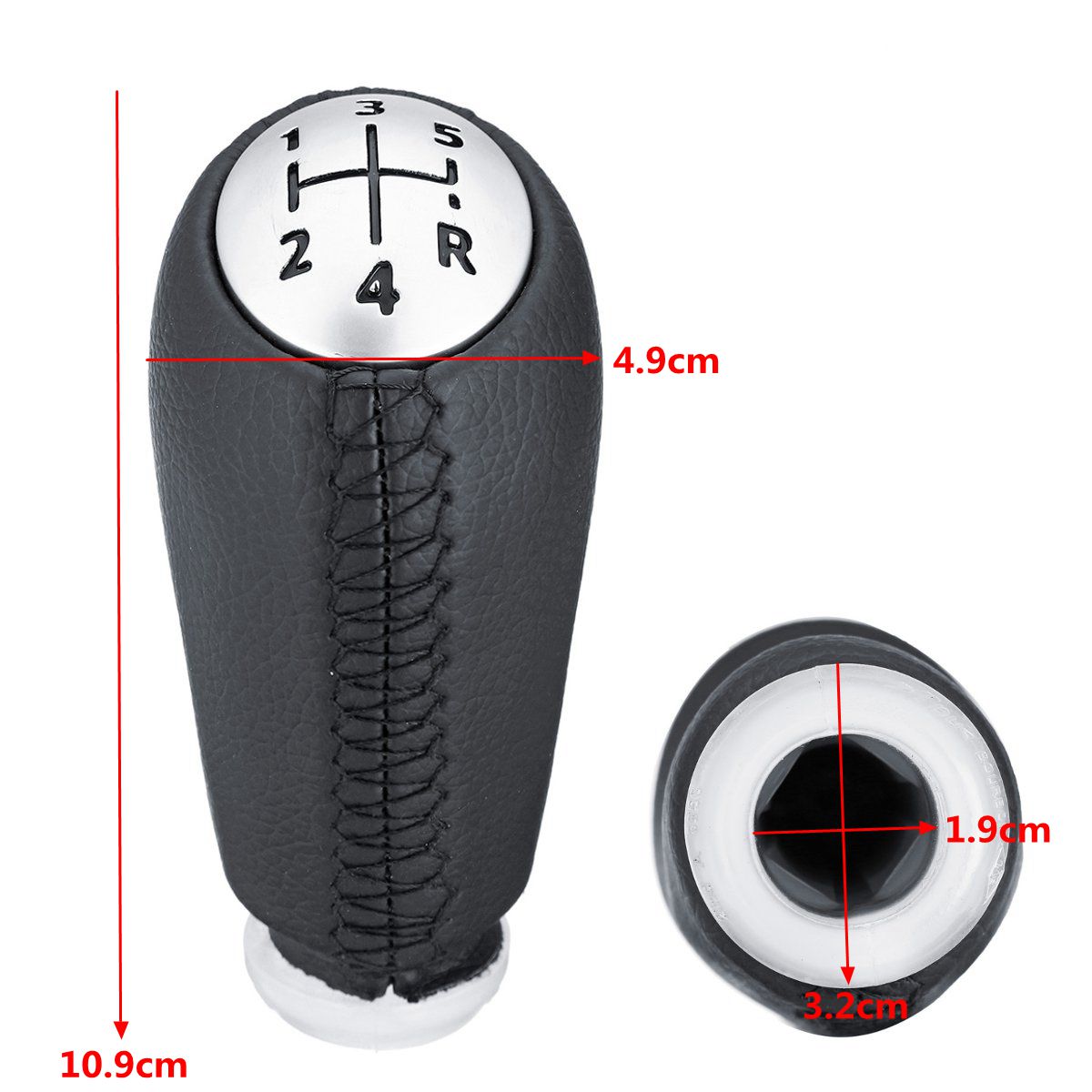 5-Speed-Gear-Shift-Knob-PU-Leather-For-Renault-Laguna-Megane-2-Clio-3-2003-2009-1397612