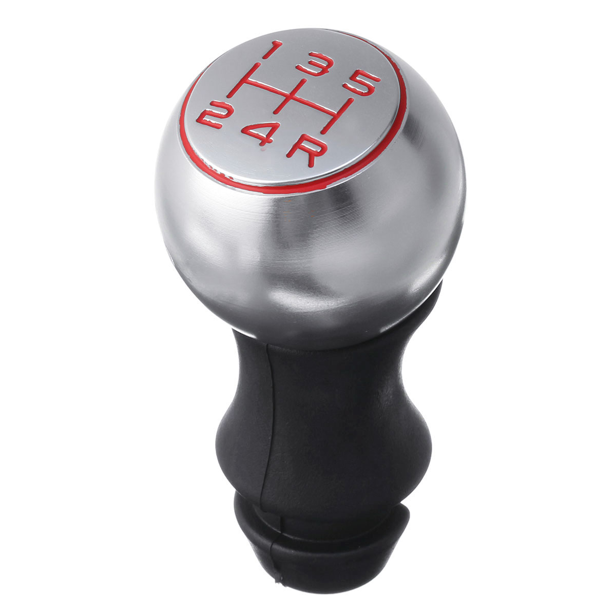 5-Speed-Gear-Shift-Knob-Shifter-Matte-Chrome-For-Peugeot-106-206-306-207-307-407-1716106