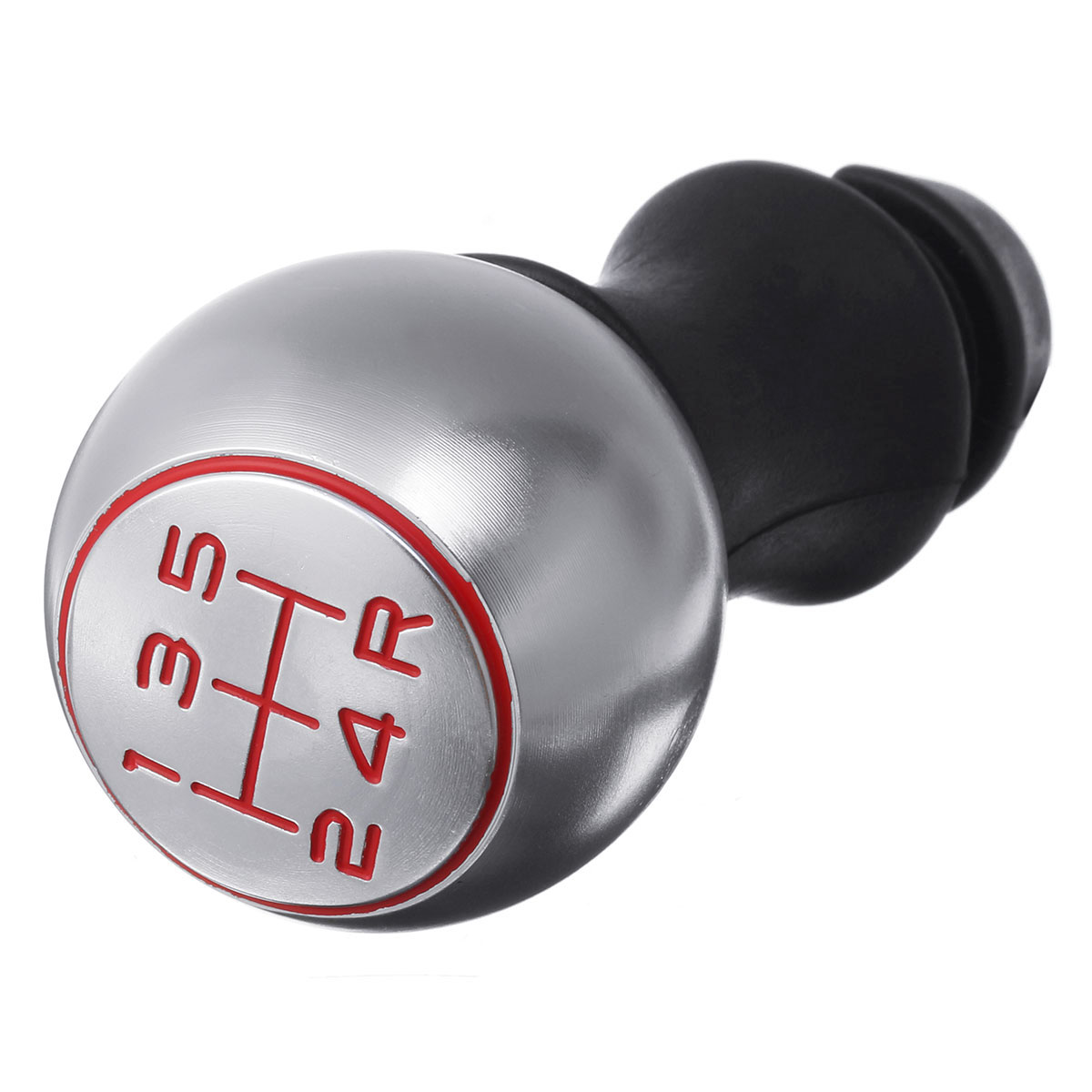 5-Speed-Gear-Shift-Knob-Shifter-Matte-Chrome-For-Peugeot-106-206-306-207-307-407-1716106