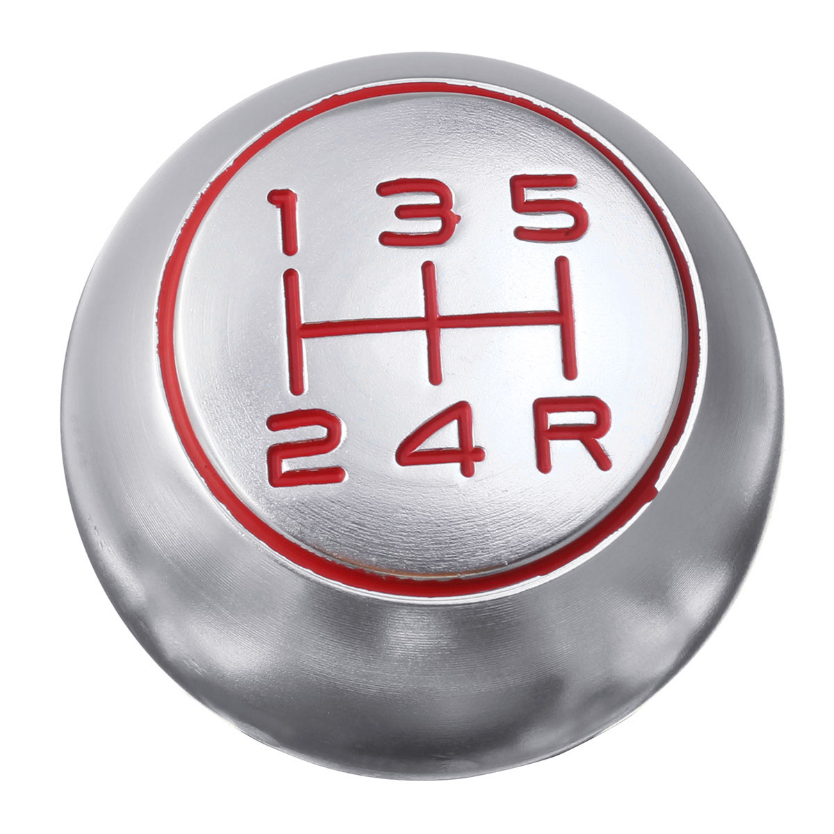 5-Speed-Gear-Shift-Knob-Shifter-Matte-Chrome-For-Peugeot-106-206-306-207-307-407-1716106