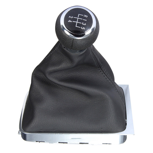 5-Speed-Gear-Shift-Knob-Stick-Gaiter-Boot-Frame-for-VW-PASSAT-B6-B7-CC-05-13-1025863