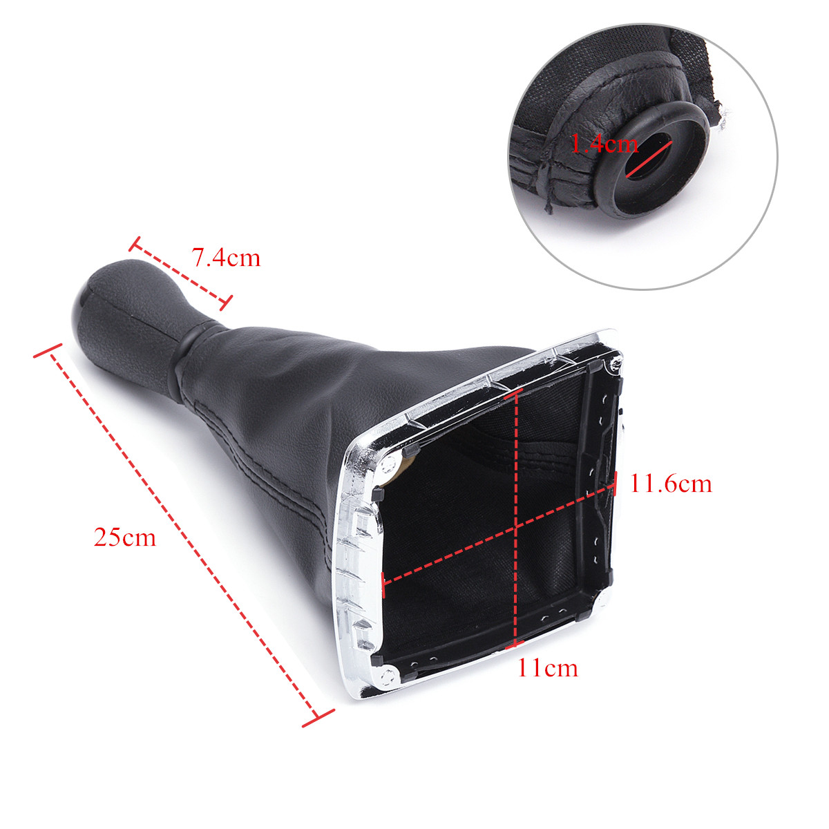5-Speed-Gear-Shift-Knob-Stick-Lever-Gear-Shift-Cover-For-Ford-Focus-MK-II-05-08-1382870